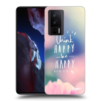 Maskica za Xiaomi Poco F5 Pro 5G - Think happy be happy