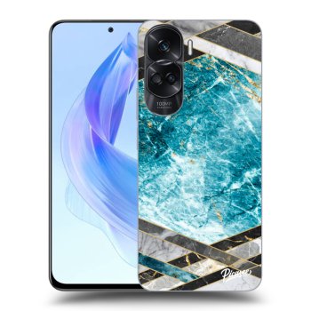 Maskica za Honor 90 Lite 5G - Blue geometry