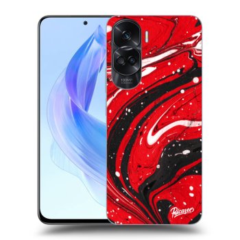 Maskica za Honor 90 Lite 5G - Red black