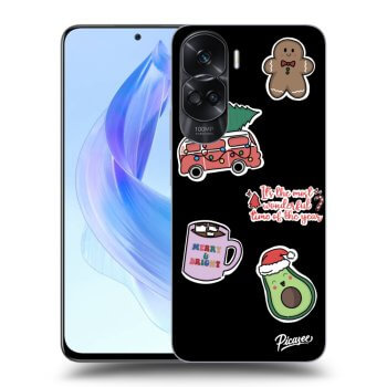 Picasee ULTIMATE CASE za Honor 90 Lite 5G - Christmas Stickers