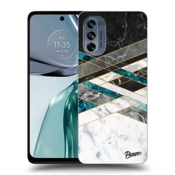 Maskica za Motorola Moto G62 - Black & White geometry