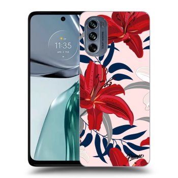 Maskica za Motorola Moto G62 - Red Lily