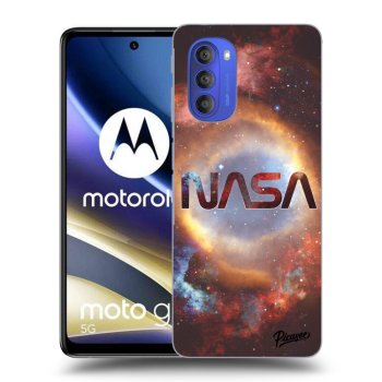 Picasee crna silikonska maskica za Motorola Moto G51 - Nebula