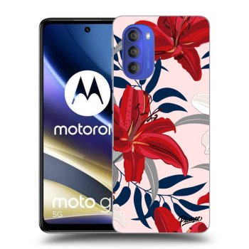 Maskica za Motorola Moto G51 - Red Lily