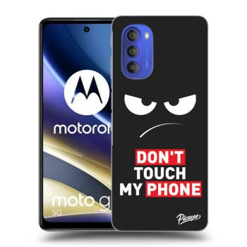Maskica za Motorola Moto G51 - Angry Eyes - Transparent