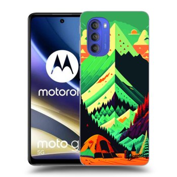 Picasee crna silikonska maskica za Motorola Moto G51 - Whistler