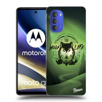 Maskica za Motorola Moto G51 - Wolf life