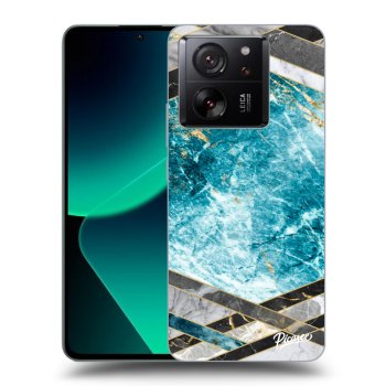 Maskica za Xiaomi 13T - Blue geometry
