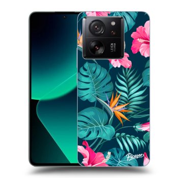 Maskica za Xiaomi 13T - Pink Monstera