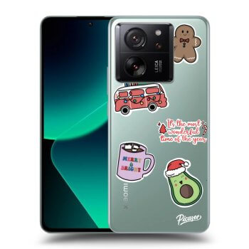 Maskica za Xiaomi 13T - Christmas Stickers