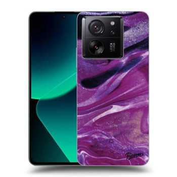 Maskica za Xiaomi 13T - Purple glitter