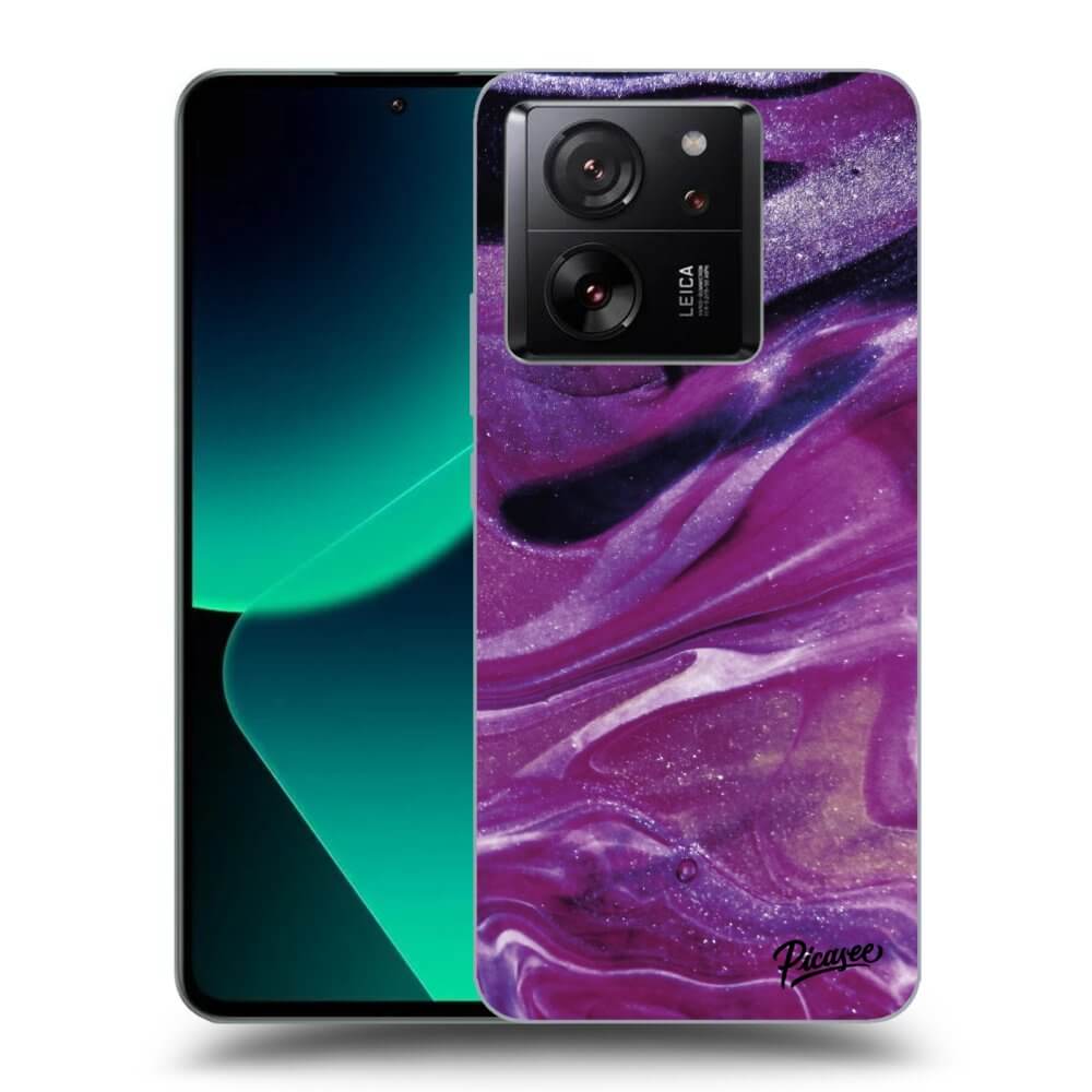 Picasee ULTIMATE CASE za Xiaomi 13T Pro - Purple glitter