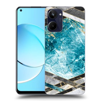 Maskica za Realme 10 4G - Blue geometry