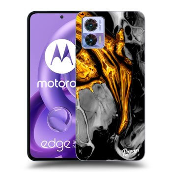 Maskica za Motorola Edge 30 Neo - Black Gold
