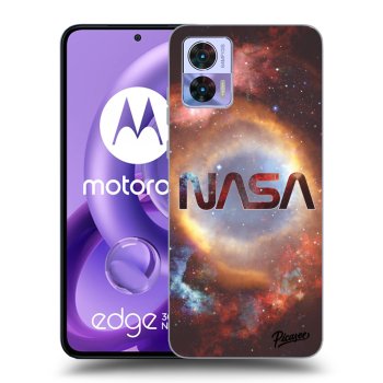 Picasee crna silikonska maskica za Motorola Edge 30 Neo - Nebula