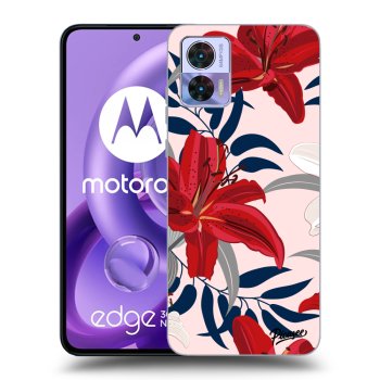 Maskica za Motorola Edge 30 Neo - Red Lily