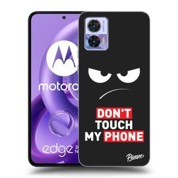 Maskica za Motorola Edge 30 Neo - Angry Eyes - Transparent