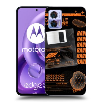 Picasee crna silikonska maskica za Motorola Edge 30 Neo - RAVE