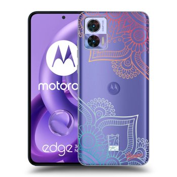 Maskica za Motorola Edge 30 Neo - Flowers pattern
