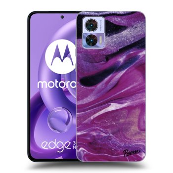 Maskica za Motorola Edge 30 Neo - Purple glitter