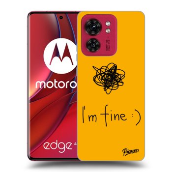 Maskica za Motorola Edge 40 - I am fine