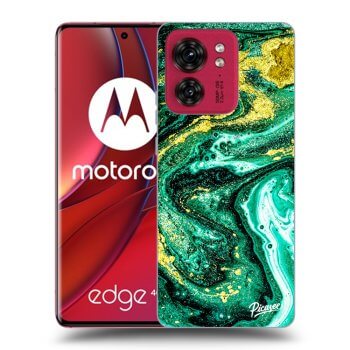 Maskica za Motorola Edge 40 - Green Gold