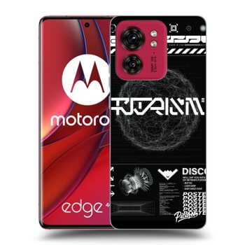 Maskica za Motorola Edge 40 - BLACK DISCO