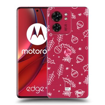 Maskica za Motorola Edge 40 - Mistletoe