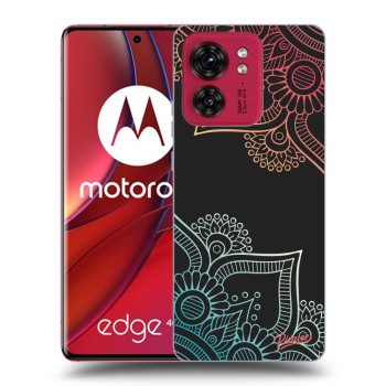 Maskica za Motorola Edge 40 - Flowers pattern