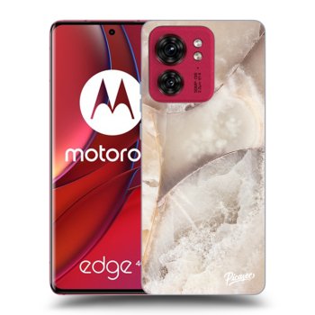 Maskica za Motorola Edge 40 - Cream marble