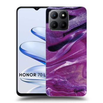 Maskica za Honor 70 Lite - Purple glitter
