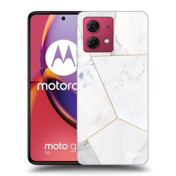 Maskica za Motorola Moto G84 5G - White tile