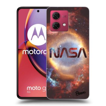 Picasee crna silikonska maskica za Motorola Moto G84 5G - Nebula
