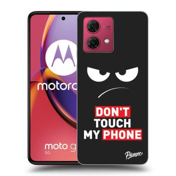 Maskica za Motorola Moto G84 5G - Angry Eyes - Transparent