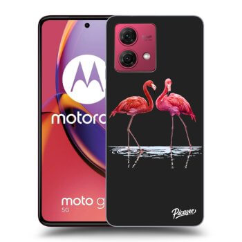Maskica za Motorola Moto G84 5G - Flamingos couple