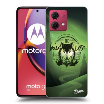 Maskica za Motorola Moto G84 5G - Wolf life