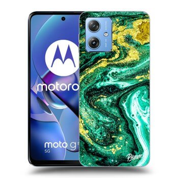 Maskica za Motorola Moto G54 5G - Green Gold