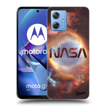 Picasee crna silikonska maskica za Motorola Moto G54 5G - Nebula