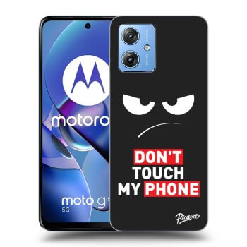 Maskica za Motorola Moto G54 5G - Angry Eyes - Transparent