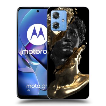 Maskica za Motorola Moto G54 5G - Gold - Black