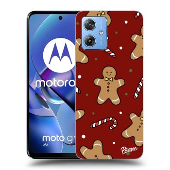 Picasee crna silikonska maskica za Motorola Moto G54 5G - Gingerbread 2