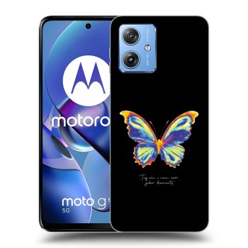 Maskica za Motorola Moto G54 5G - Diamanty Black