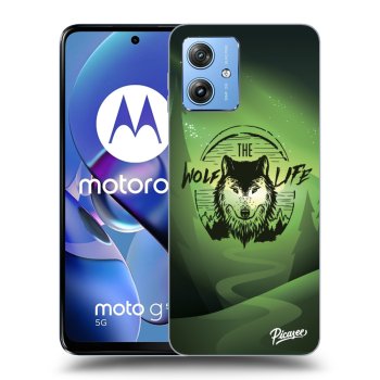 Maskica za Motorola Moto G54 5G - Wolf life