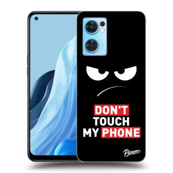 Maskica za OPPO Reno 7 5G - Angry Eyes - Transparent