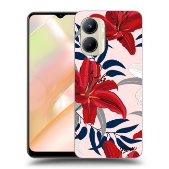 Maskica za Realme C33 (2023) - Red Lily