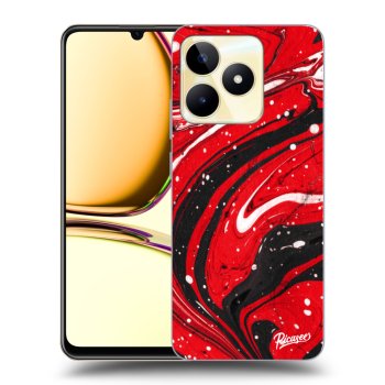 Maskica za Realme C53 - Red black