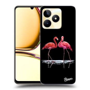 Maskica za Realme C53 - Flamingos couple