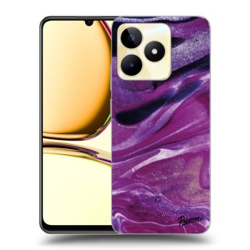 Maskica za Realme C53 - Purple glitter