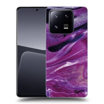 Maskica za Xiaomi 14 - Purple glitter