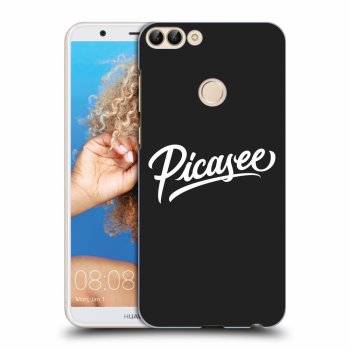 Maskica za Huawei P Smart - Picasee - old logo - white